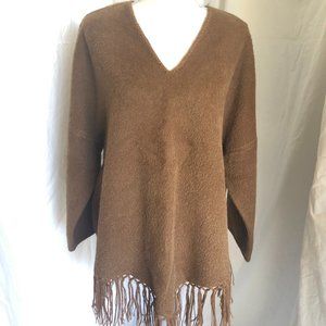 J Jill poncho with sleeves
